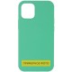 Чохол Silicone Case Full Protective (AA) NO LOGO для Apple iPhone 16 Pro Max (6.9") Зелений / Spearmint