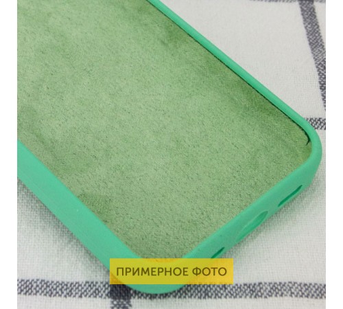Чохол Silicone Case Full Protective (AA) NO LOGO для Apple iPhone 16 Pro Max (6.9") Зелений / Spearmint Чохол Silicone Case Full Protective (AA) NO LOGO для Apple iPhone 16 Pro Max (6.9") Зелений / Spearmint
