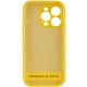 Чохол Silicone Case Full Protective (AA) NO LOGO для Apple iPhone 16 Pro Max (6.9") Жовтий / Yellow