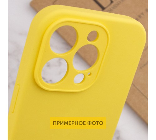 Чохол Silicone Case Full Protective (AA) NO LOGO для Apple iPhone 16 Pro Max (6.9") Жовтий / Yellow Чохол Silicone Case Full Protective (AA) NO LOGO для Apple iPhone 16 Pro Max (6.9") Жовтий / Yellow