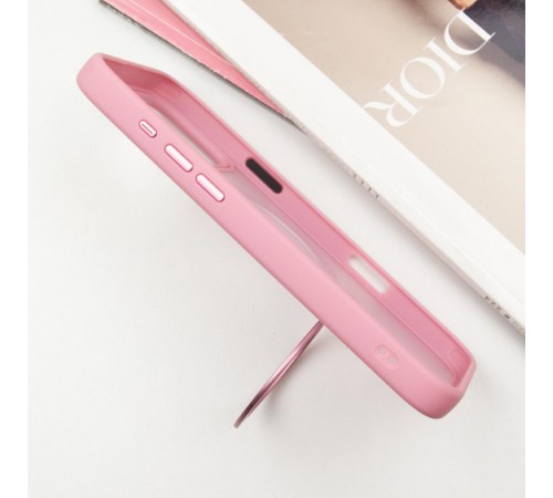 TPU+PC чохол Metal Buttons with MagSafe Colorful HQ Ring для Apple iPhone 16 Pro Max (6.9") Pink TPU+PC чохол Metal Buttons with MagSafe Colorful HQ Ring для Apple iPhone 16 Pro Max (6.9") Pink