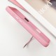 TPU+PC чохол Metal Buttons with MagSafe Colorful HQ Ring для Apple iPhone 16 Pro Max (6.9") Pink