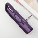 TPU+PC чохол Metal Buttons with MagSafe Colorful HQ Ring для Apple iPhone 16 Pro Max (6.9") Purple