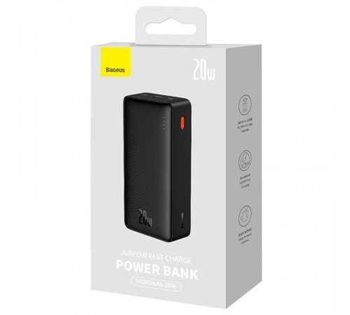 Портативний ЗП Baseus Airpow 20W 30000mAh (PPQD09010) Black