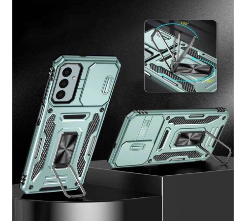 Ударостійкий чохол Camshield Army Ring для Samsung Galaxy A25 5G Зелений / Light Green Ударостійкий чохол Camshield Army Ring для Samsung Galaxy A25 5G Зелений / Light Green