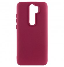 Чохол Silicone Cover Lakshmi (AA) для Xiaomi Redmi 9 Бордовий / Marsala