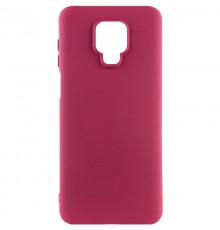 Чохол Silicone Cover Lakshmi (AA) для Xiaomi Redmi Note 9s / Note 9 Pro / Note 9 Pro Max Бордовий / Marsala