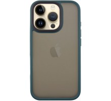 TPU+PC чохол Metal Buttons для Apple iPhone 16 Pro Max (6.9") Зелений