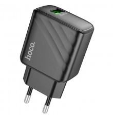 МЗП Hoco CS21A Rich QC3.0 18W (1USB-A) Black