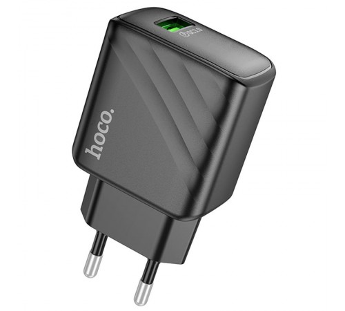 МЗП Hoco CS21A Rich QC3.0 18W (1USB-A) Black