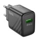МЗП Hoco CS21A Rich QC3.0 18W (1USB-A) Black
