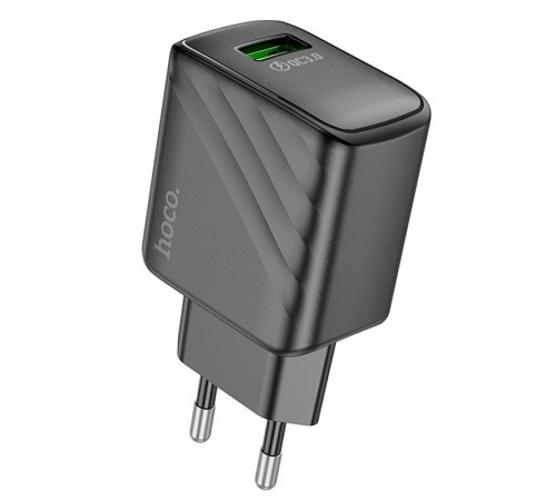 МЗП Hoco CS21A Rich QC3.0 18W (1USB-A) Black