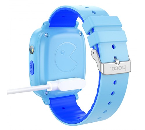 Дитячий cмарт-годинник Hoco Y100 with call function Blue Дитячий cмарт-годинник Hoco Y100 with call function Blue