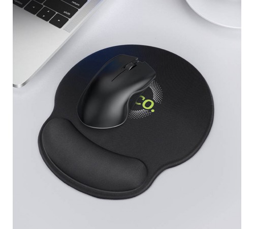 Килимок для мишки Hoco GM30 (230*215mm) with wrist rest Black