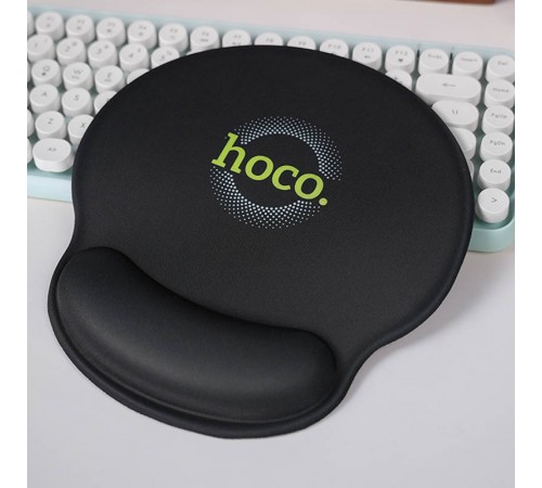 Килимок для мишки Hoco GM30 (230*215mm) with wrist rest Black