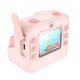 Дитяча фотокамера з моментальним друком Hoco DV200 Dual lens Pink