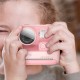 Дитяча фотокамера з моментальним друком Hoco DV200 Dual lens Pink