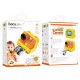 Дитяча фотокамера з моментальним друком Hoco DV200 Dual lens Yellow