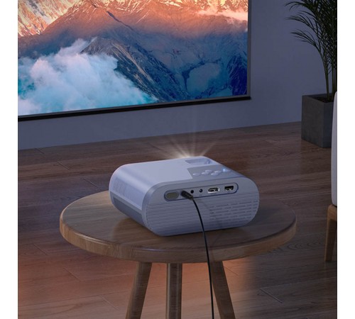 Проектор Hoco DT2 Smart 720p Android version Gray / White