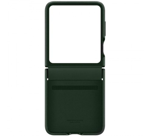 Шкіряний чохол Leather Case (AAA) для Samsung Galaxy Z Flip5