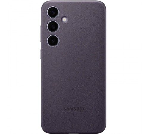 Шкіряний чохол Leather Case (AAA) для Samsung Galaxy S24 Purple Шкіряний чохол Leather Case (AAA) для Samsung Galaxy S24 Purple
