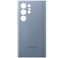 Шкіряний чохол Leather Case (AAA) для Samsung Galaxy S24 Ultra Lavender gray