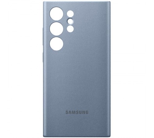 Шкіряний чохол Leather Case (AAA) для Samsung Galaxy S24 Ultra Lavender gray