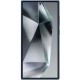 Шкіряний чохол Leather Case (AAA) для Samsung Galaxy S24 Ultra Navy Blue