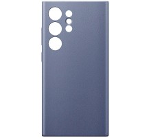 Шкіряний чохол Leather Case (AAA) для Samsung Galaxy S24 Ultra Violet