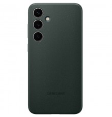 Шкіряний чохол Leather Case (AAA) для Samsung Galaxy S24+ Pine green