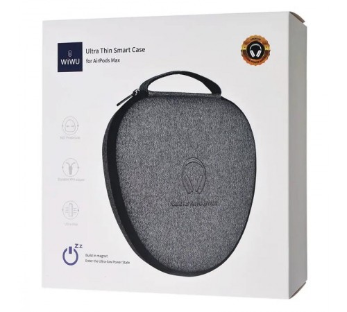 Футляр WIWU Ultrathin Smart для Airpods Max Grey