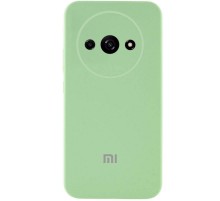 Чохол Silicone Cover Lakshmi Full Camera (AAA) with Logo для Xiaomi Redmi A3 М'ятний / Mint