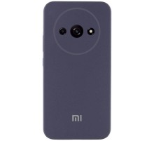 Чохол Silicone Cover Lakshmi Full Camera (AAA) with Logo для Xiaomi Redmi A3 Сірий / Dark Gray