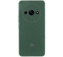 Чохол Silicone Cover Lakshmi Full Camera (AAA) with Logo для Xiaomi Redmi A3 Зелений / Cyprus Green