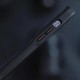 TPU+PC чохол Metal Buttons with MagSafe Carbon Ring для Apple iPhone 14 Pro Max (6.7") Чорний