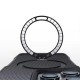 TPU+PC чохол Metal Buttons with MagSafe Carbon Ring для Apple iPhone 14 Pro Max (6.7") Чорний