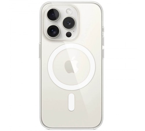 Чохол TPU Clear Case with MagSafe для Apple iPhone 13 Pro Max (6.7") Clear