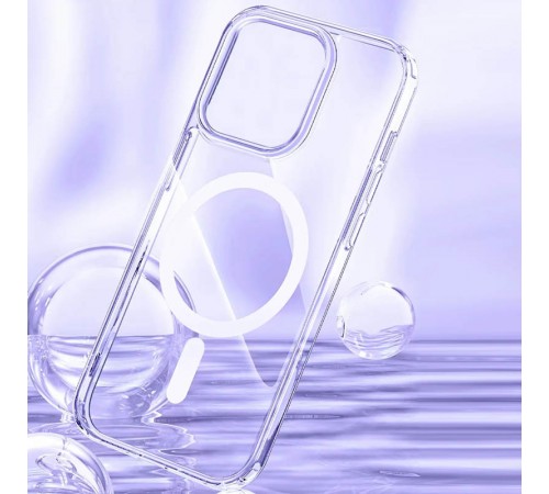Чохол TPU Clear Case with MagSafe для Apple iPhone 13 Pro Max (6.7") Clear