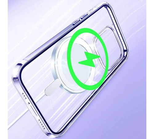 Чохол TPU Clear Case with MagSafe для Apple iPhone 13 Pro Max (6.7") Clear
