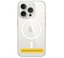Чохол TPU Clear Case with MagSafe для Apple iPhone 16 (6.1") Clear