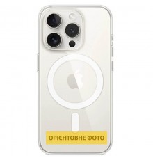 Чохол TPU Clear Case with MagSafe для Apple iPhone 16 (6.1") Clear