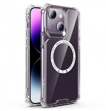 Чохол TPU Gorilla with MagSafe для Apple iPhone 15 (6.1") Clear