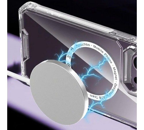 Чохол TPU Gorilla with MagSafe для Apple iPhone 15 (6.1") Clear