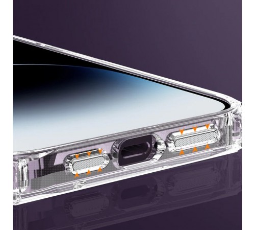 Чохол TPU Gorilla with MagSafe для Apple iPhone 15 Pro (6.1") Clear Чохол TPU Gorilla with MagSafe для Apple iPhone 15 Pro (6.1") Clear