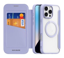 Чохол-книжка Dux Ducis Skin X Pro with MagSafe для Apple iPhone 16 Pro Max (6.9") Purple
