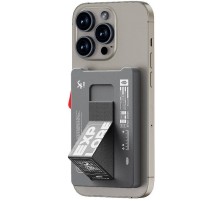 Картхолдер з підставкою WIWU Mag Wallet MW-002 Gray