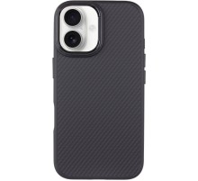 Чохол TPU+PC Carbon with MagSafe для Apple iPhone 16 Plus (6.7") Black