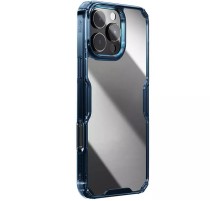 TPU чохол Nillkin Nature Pro Series для Apple iPhone 16 Pro (6.3") Синій (прозорий)
