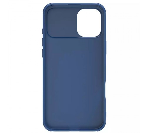 Карбонова накладка Nillkin CamShield Pro для Apple iPhone 16 (6.1") Blue Карбонова накладка Nillkin CamShield Pro для Apple iPhone 16 (6.1") Blue