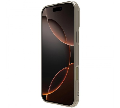 Карбонова накладка Nillkin CamShield Pro для Apple iPhone 16 Pro (6.3") Gold Карбонова накладка Nillkin CamShield Pro для Apple iPhone 16 Pro (6.3") Gold